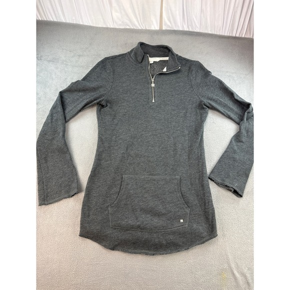 Victoria's Secret Small Black Bling Wing‎ Charm Jacket Full Zip Hoodie - Picture 1 of 8